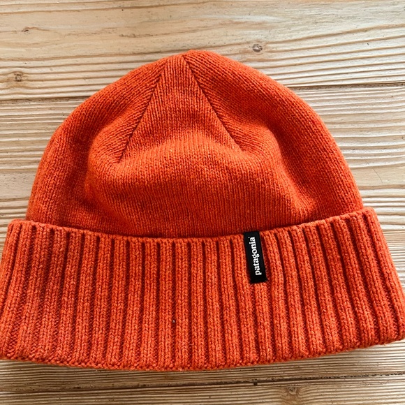 Patagonia Wool Blend Beanie – Black Rib Knit, Unisex - Picture 2 of 2